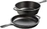 Lodge Cast Iron Combo Cooker, 3.2 qt