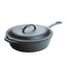 Lodge Covered Deep Skillet, 12-inch / 5 qt (L10CF3)