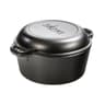 Lodge Double Dutch Oven, 5 qt