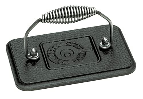 Lodge Cast Iron Grill Press, 6.75 x 4.5 in (LGP3)
