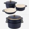 Sur La Table Kitchen Essentials 4-Piece Enameled Stackable Set