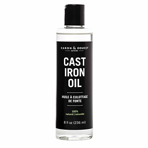 Caron & Doucet Cast Iron Seasoning & Cleaning Oil (8 oz)