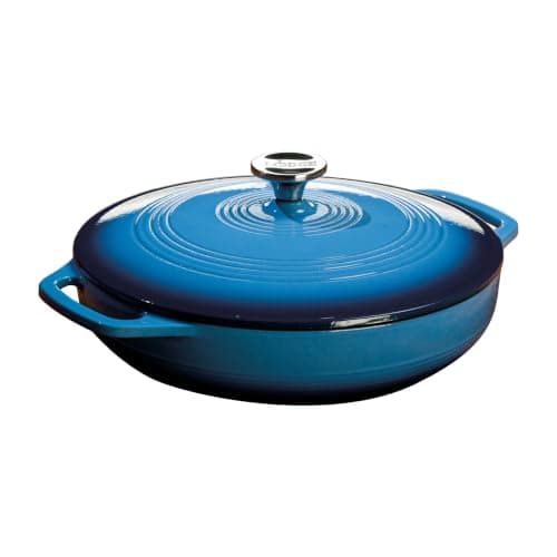 Lodge Essential Enamel Braiser, 3.6 qt
